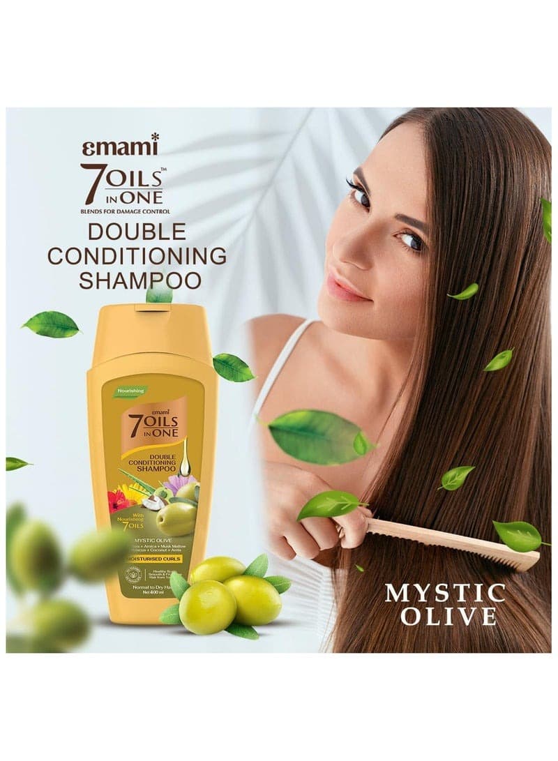 Emami Shampoo Mystic Olive Moisturized Curls 200 ML thumbnail 3